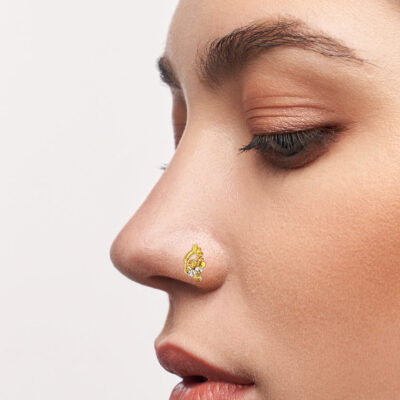 Gold Plated Nose Ring