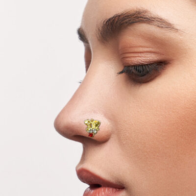 Gold Plated Nose Ring