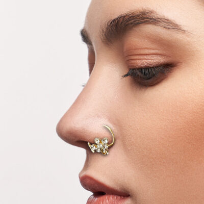 Gold Plated Nose Ring