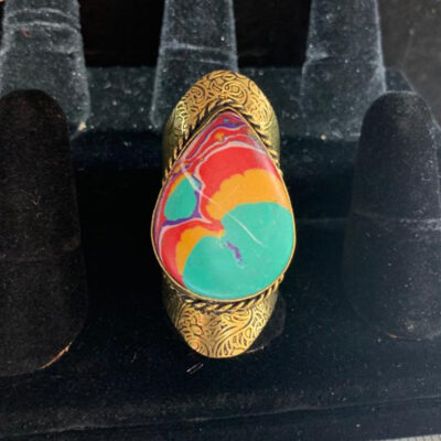 Natural Stone Finger Ring