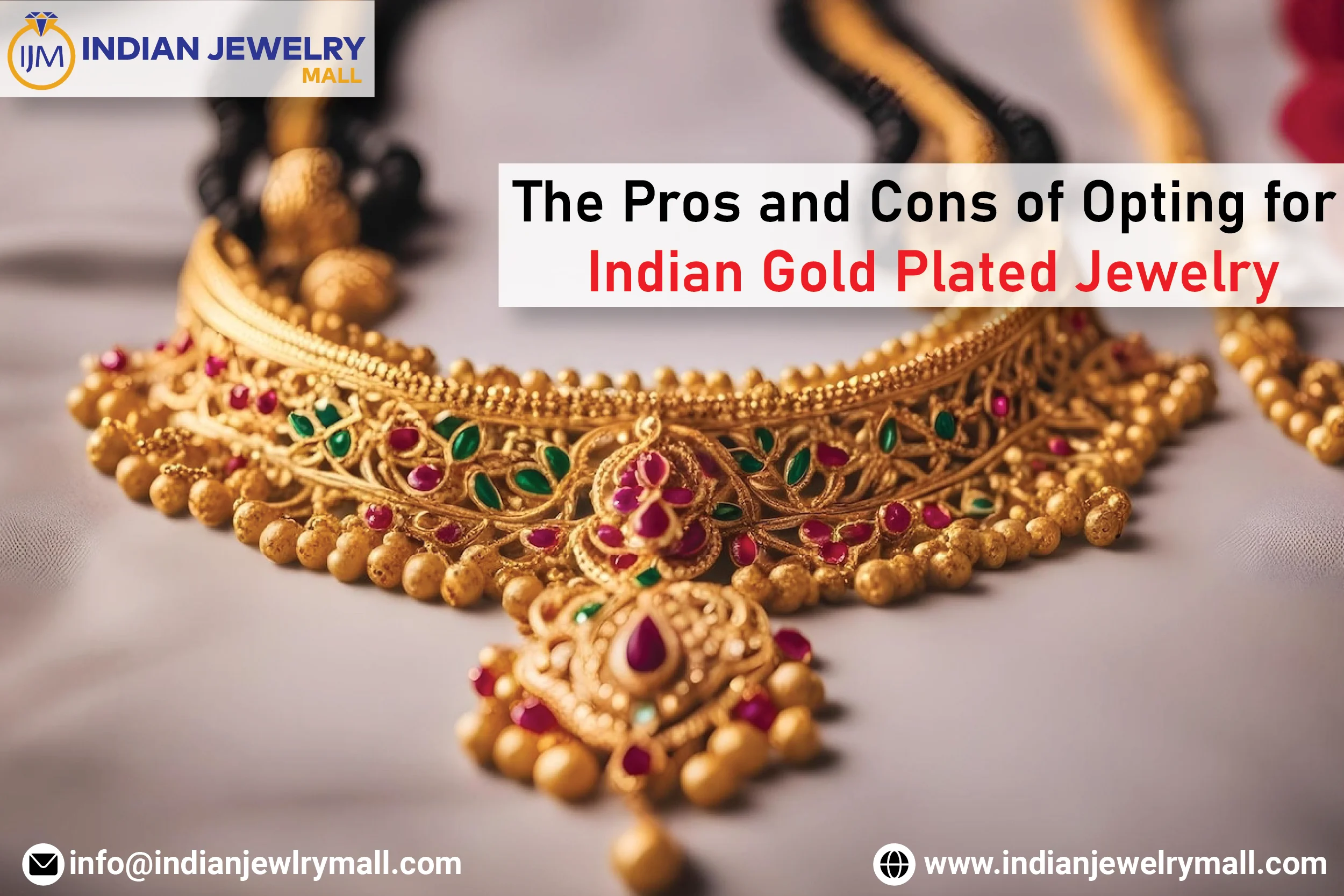 The Pros and Cons of Opting for Indian Gold Plated Jewelry