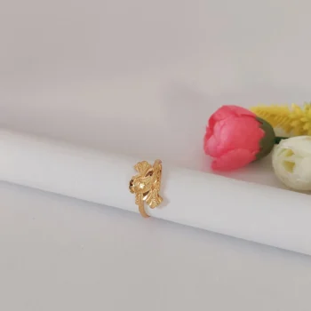 Fancy Gold-Plated Women's Ring