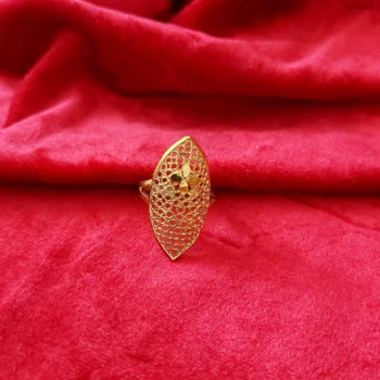 2 Gold-Plated Statement Ring