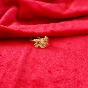 Fancy Gold-Plated Women's Ring