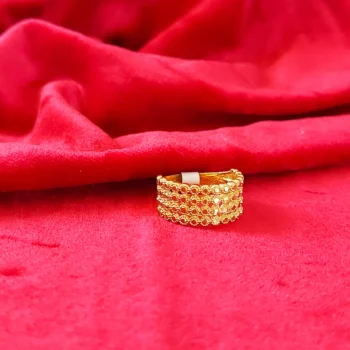 2 Gold-Plated Women's Ring
