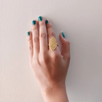 Gold-Plated Ring for Women