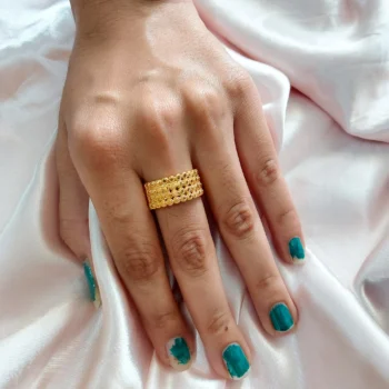 Gold-Plated Women's Ring